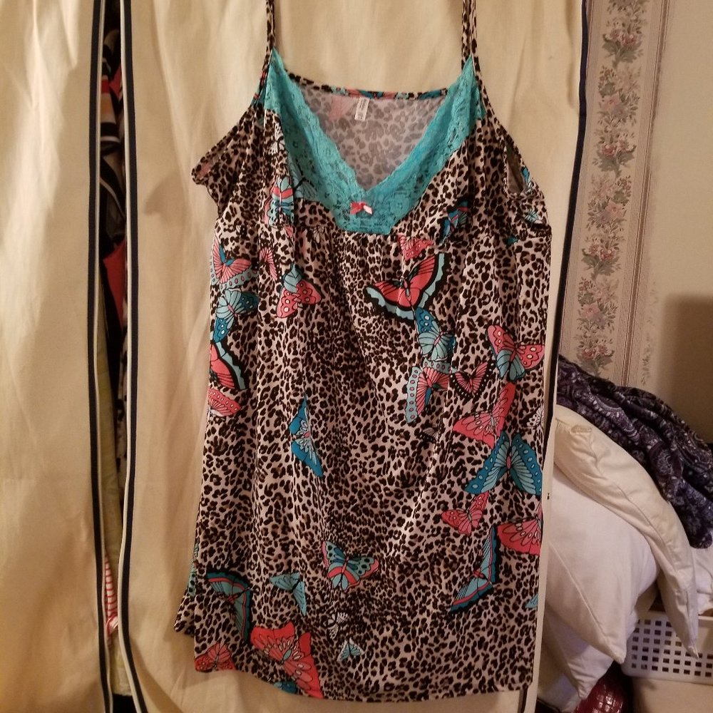 Leopard and Butterfly Nighty
